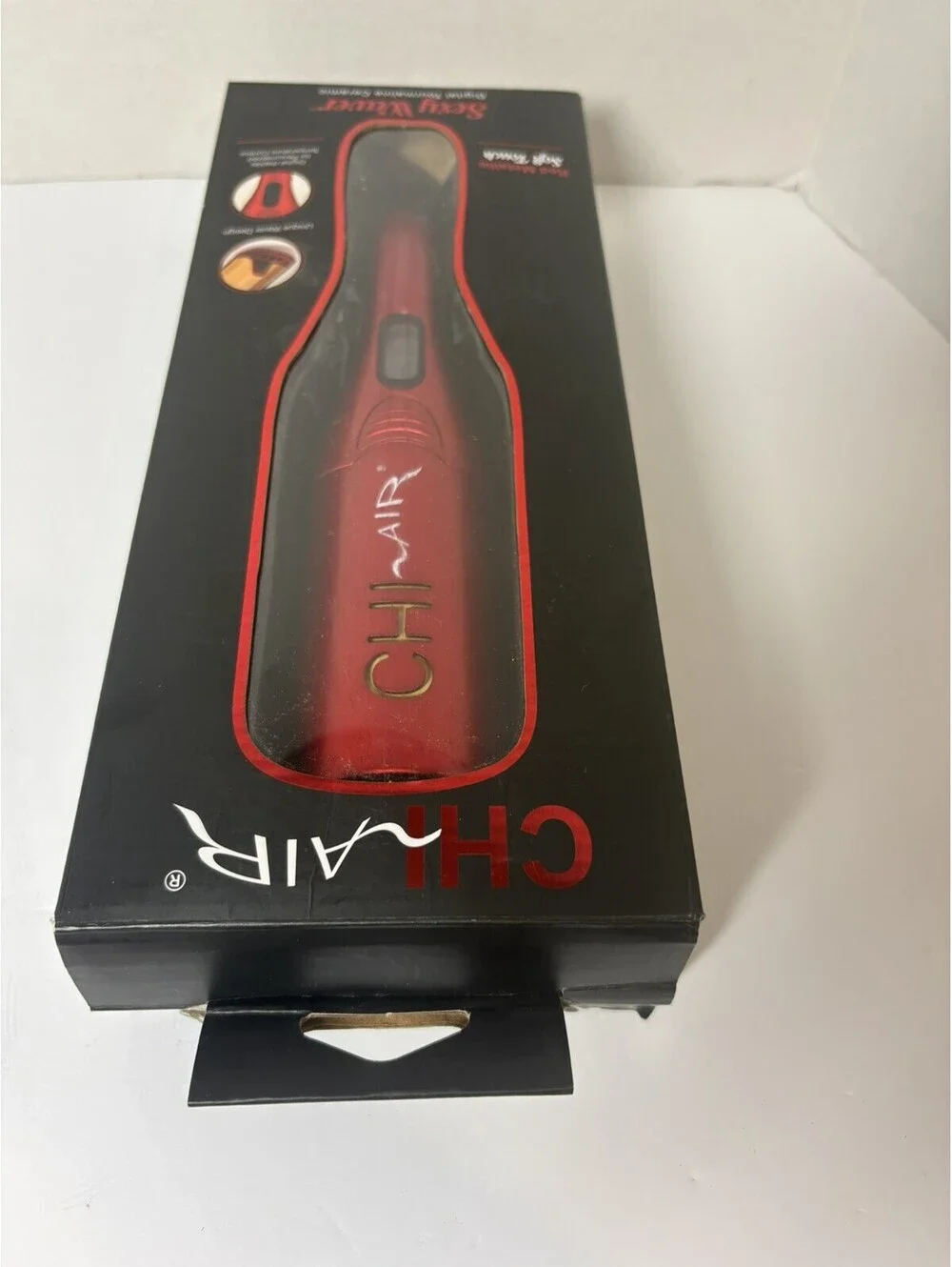 CHI Air Sexy Waver Digital Ceramic & Tourmaline Crimper Red Metallic